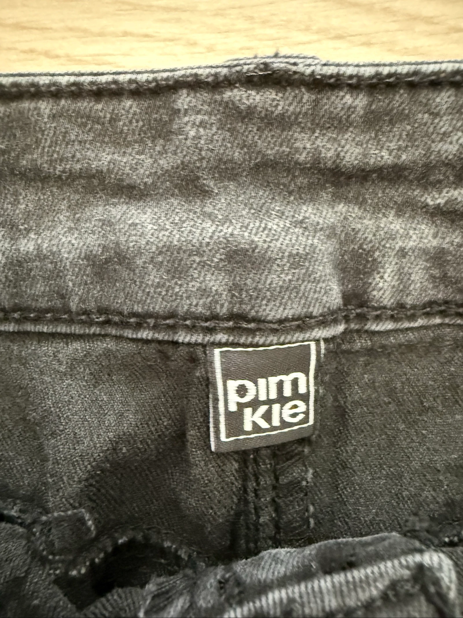 Grijze jeansminirok Pimkie maat 38 M – photo 5